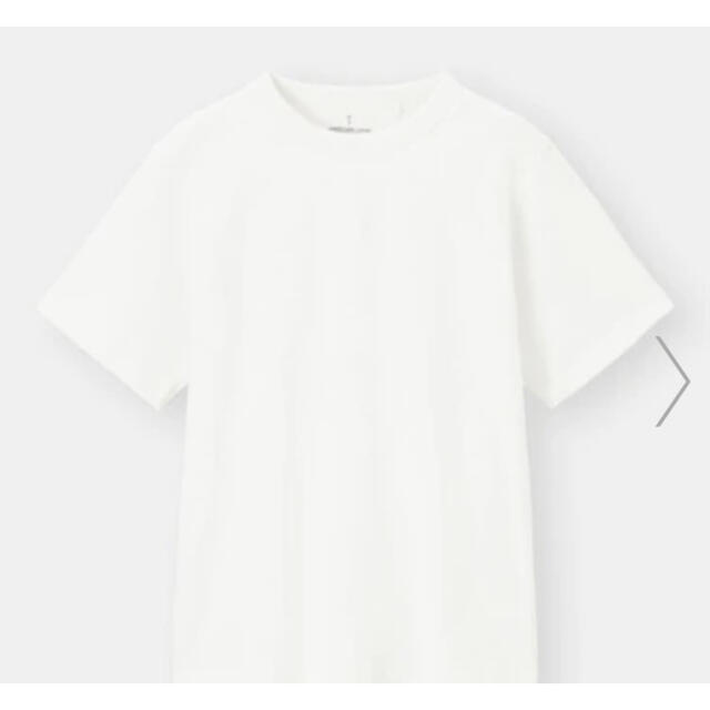 GU(ジーユー)のGU コットンクルーネックT 白　M メンズのトップス(Tシャツ/カットソー(半袖/袖なし))の商品写真