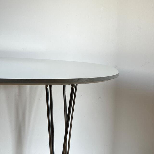 Arne Jacobsen - FRITZ HANSEN スーパー楕円テーブル スパンレッグ