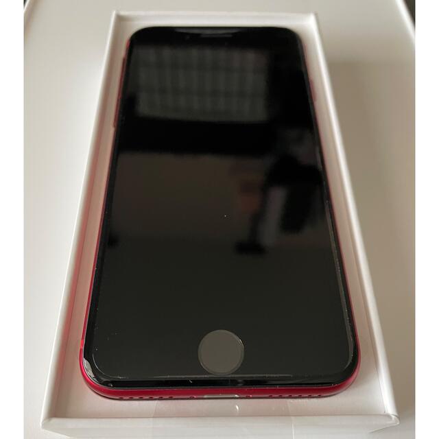 【値下げしました！】アップル iPhoneSE 第2世代 64GB レッド au 3