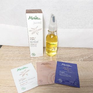 メルヴィータ(Melvita)のメルヴィータMELVITAビオオイルargan oilアルガンオイルサンプル付(オイル/美容液)