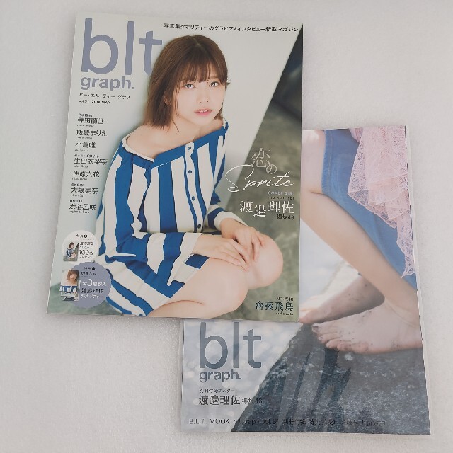 blt  vol.31 渡邉理佐 寺田蘭世 伊原六花 渋谷凪咲 ポスター 写真集 エンタメ/ホビーの本(アート/エンタメ)の商品写真