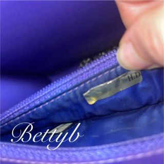 CHANEL - レア シャネル ホログラムショルダーバッグ パープル