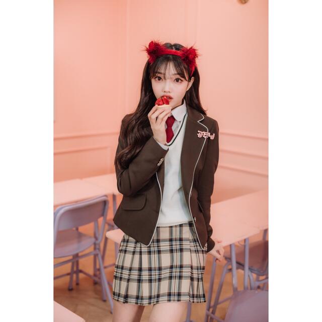 最大61%OFFクーポン 新品 レッド 赤 制服 リボン ネクタイ 学生服 韓国