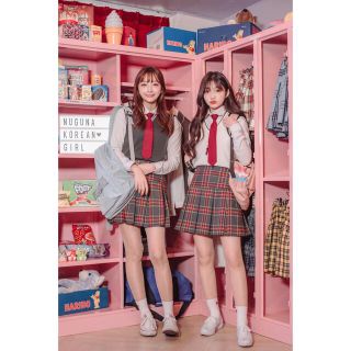 ☆新品/未使用☆ レディースネクタイ なんちゃって制服 韓国制服 韓国