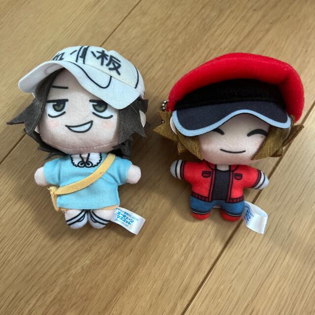 SEGA(セガ)のはたらく細胞 マスコットキーチェーン エンタメ/ホビーのおもちゃ/ぬいぐるみ(キャラクターグッズ)の商品写真