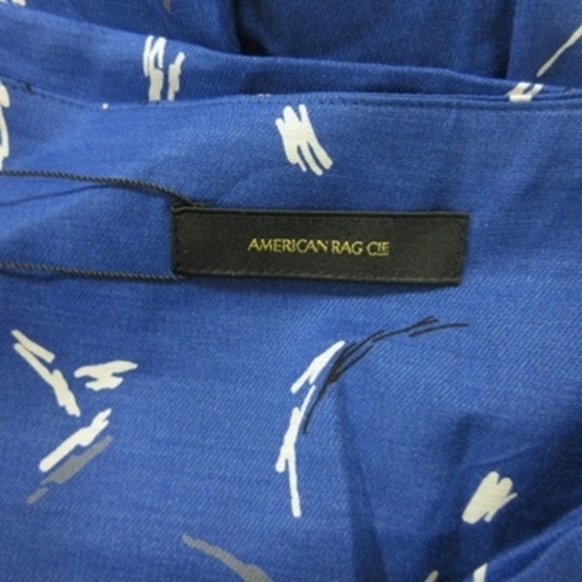 AMERICAN RAG CIE(アメリカンラグシー)のアメリカンラグシー ミニスカート フレア 総柄 0 青 ブルー /YI レディースのスカート(ミニスカート)の商品写真
