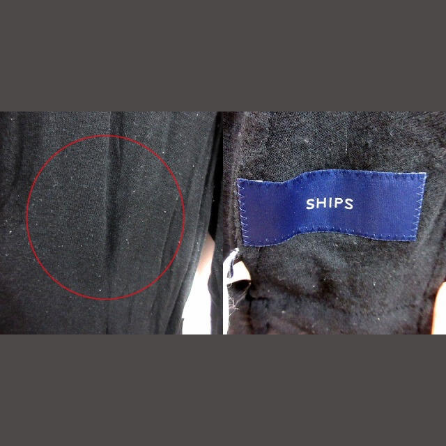 SHIPS(シップス)のシップス SHIPS ジャケット テーラード カシミヤ混 38 黒 レディースのジャケット/アウター(その他)の商品写真