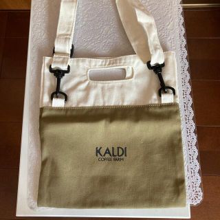 カルディ(KALDI)のカルディ　2way バック　未使用(ショルダーバッグ)