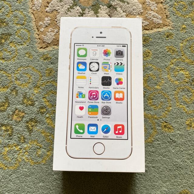 iPhone(アイフォーン)のiPhone  箱のみ　5S スマホ/家電/カメラのスマートフォン/携帯電話(その他)の商品写真