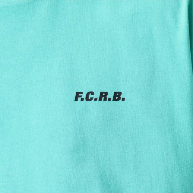 M FCRB BIG LOGO WIDE TEE ライトブルー 4