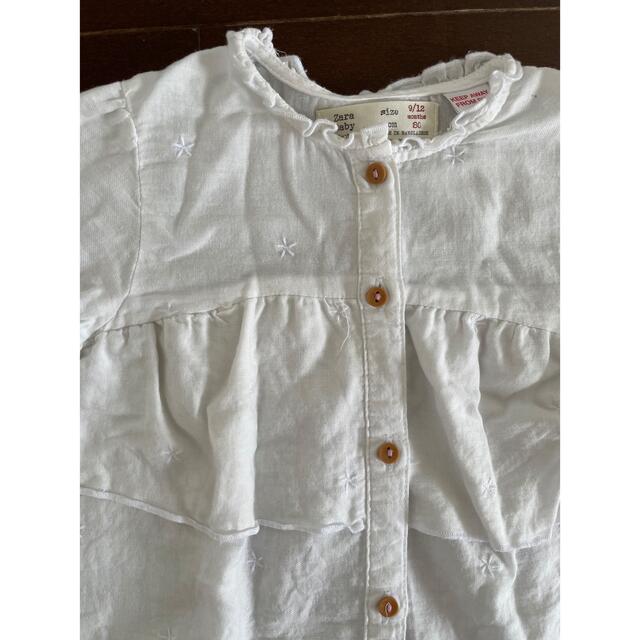 ZARA KIDS(ザラキッズ)のZARA ベビー　シャツ　 キッズ/ベビー/マタニティのベビー服(~85cm)(シャツ/カットソー)の商品写真