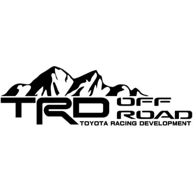 TRD OFFROAD カッティングステッカー オフロード 幅60cm