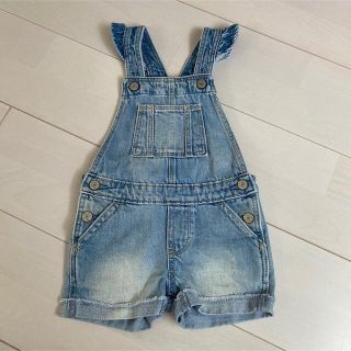 ギャップ(GAP)のGAP フリル付きオーバーオール(カバーオール)