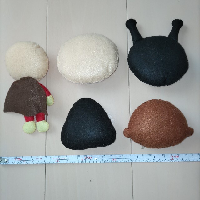 アンパンマン　ハンドメイド　5点 ハンドメイドのぬいぐるみ/人形(ぬいぐるみ)の商品写真