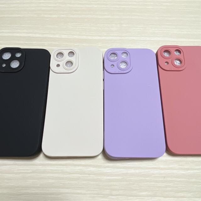 【匿名発送】シンプルスマホケース　アイボリー(iPhone 13 mini) スマホ/家電/カメラのスマホアクセサリー(iPhoneケース)の商品写真