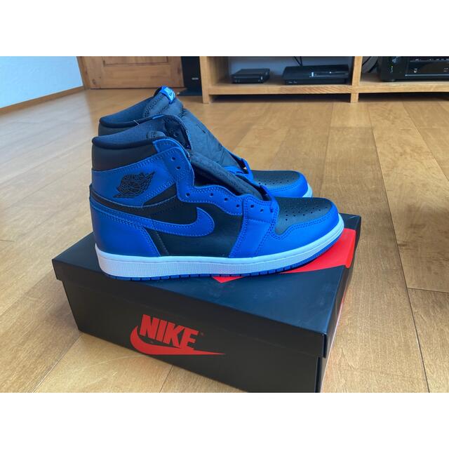 NIKE ナイキ AIR JORDAN 1 レトロ ハイOG マリーナブルー-