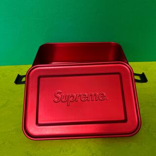 Supreme - Supreme ランチボックス　赤