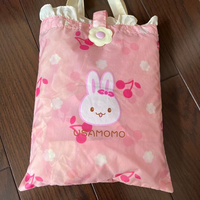 美品❤︎USAMOMO うさもも　レインコート　かっぱ　120 キッズ/ベビー/マタニティのこども用ファッション小物(レインコート)の商品写真