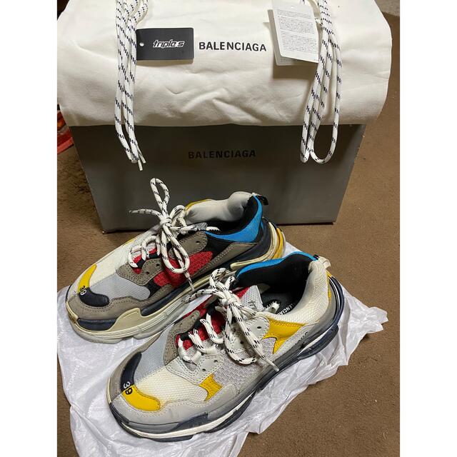 Balenciaga triple s バイカラー 39