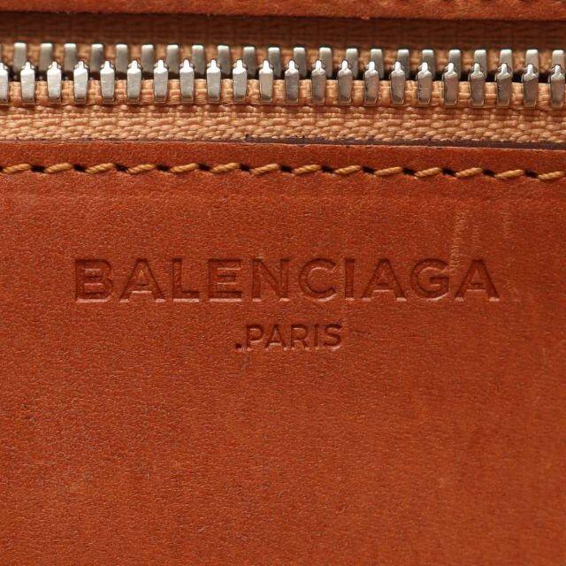 Balenciaga(バレンシアガ)のビストロパニエ かごバッグ ハンドバッグ ラフィア レザー ベージュ ブラウン レディースのバッグ(ハンドバッグ)の商品写真