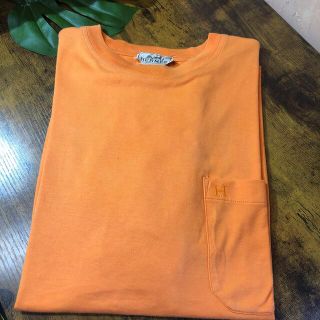 エルメス(Hermes)のS美さま◆HERMES ◆M◆ハワイ正規店購入❗️エルメスらしいオレンジTシャツ(Tシャツ/カットソー(七分/長袖))