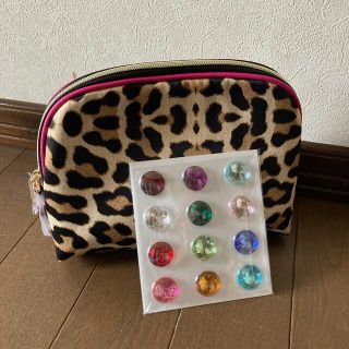 エスティローダー(Estee Lauder)の⭐︎エスティローダー⭐︎ヒョウ柄ポーチ(ポーチ)