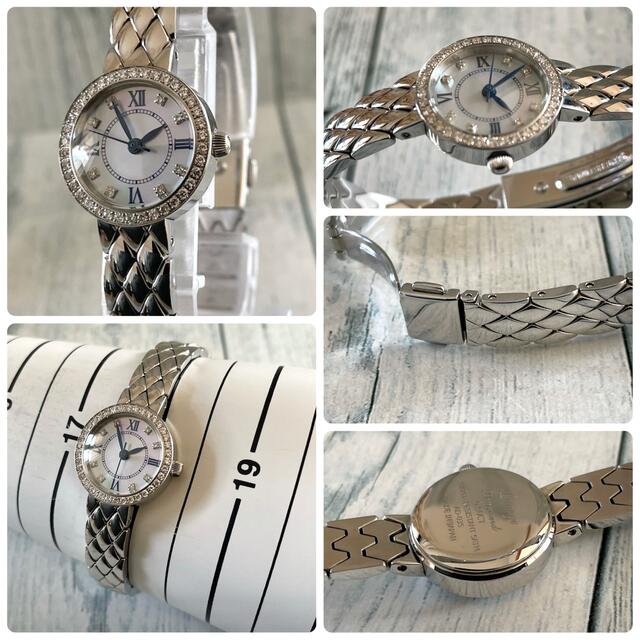 未使用品】Lunage ルナージュ AD-035 腕時計 ダイヤ 0.50ct 時計