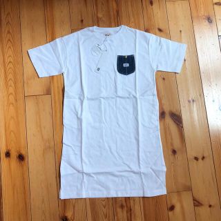 リー(Lee)の新品タグ付き Lee デニムポケット半袖Tシャツワンピース(ワンピース)