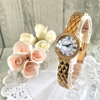 未使用品】Lunage ルナージュ AD-035 腕時計 ダイヤ 0.50ct-