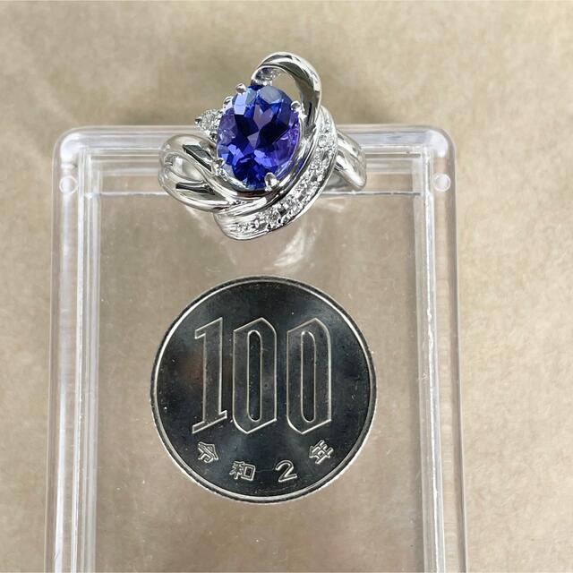 みやちゃん様専用です。大粒 2.11ct タンザナイト ダイヤ リング レディースのアクセサリー(リング(指輪))の商品写真