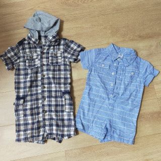 ベビーギャップ(babyGAP)のロンパース　　Gap　半袖(ロンパース)