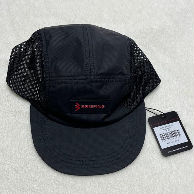 BRIEFING(ブリーフィング)の未使用タグ付き BRIEFING NYLON MESH CAP BLACK メンズの帽子(キャップ)の商品写真