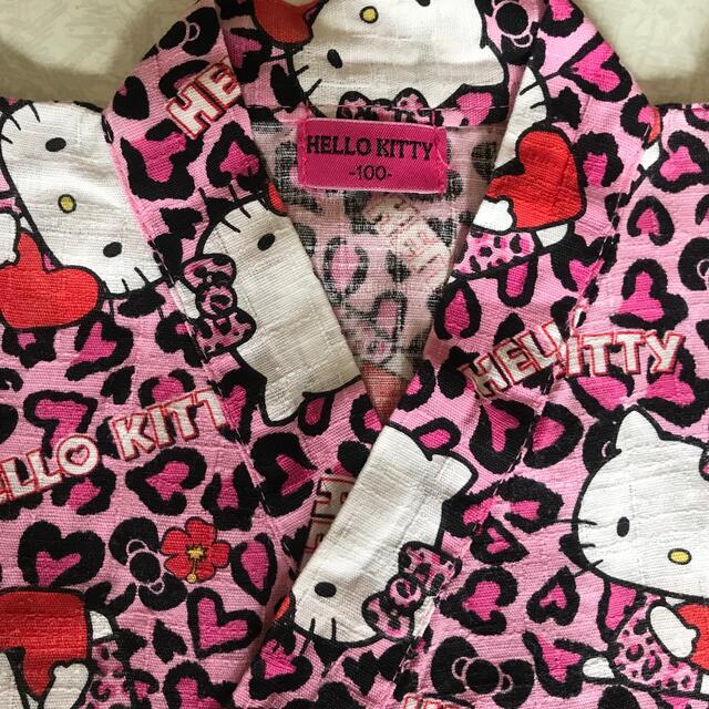 サンリオ - キティちゃん 甚平 サイズ100の通販 by shop|サンリオなら