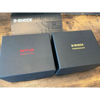 ジーショック(G-SHOCK)のCASIO G-SHOCK リミテッドモデル 火山雷、虹蛙 2本セット(腕時計(アナログ))