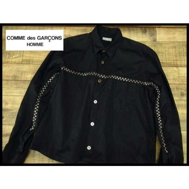 COMME des GARCONS(コムデギャルソン)の※メガネの人様専用 田中オム コムデギャルソンオム AD2002 長袖 シャツ メンズのトップス(シャツ)の商品写真