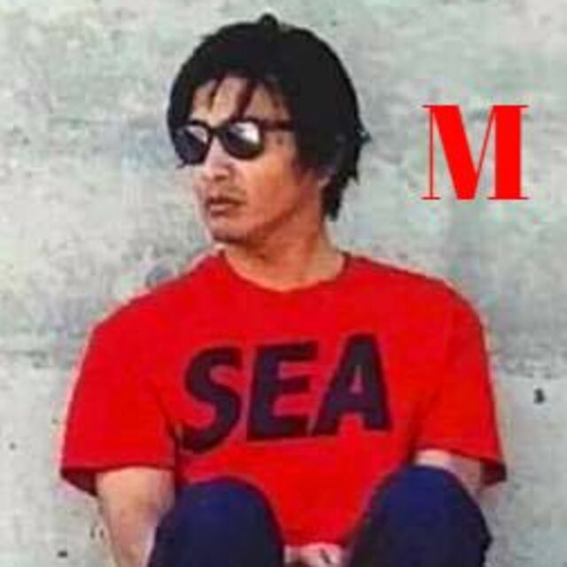 初期 M キムタク着 WIND AND SEA Tシャツ Red