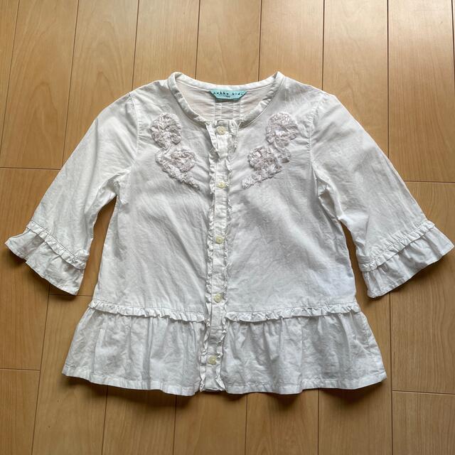 hakka kids(ハッカキッズ)のハッカキッズ hakka kids カーディガン　羽織り　130  キッズ/ベビー/マタニティのキッズ服女の子用(90cm~)(カーディガン)の商品写真