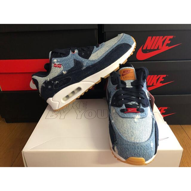 3足セット nike Levi´s airmax90 by you 