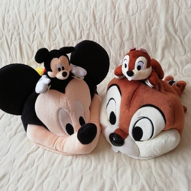 TDR ミッキー&チップ ファンキャップ&肩のせぬいぐるみ4点セット TDR ミッキー&チップ ファンキャップ&肩のせぬいぐるみ4点セット