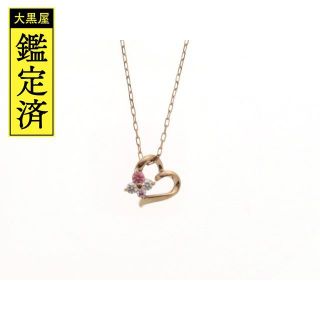 ヨンドシー(4℃)の4℃　ネックレス　K10ピンクゴールド　1.0g　【431】(ネックレス)