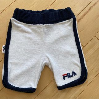 フィラ(FILA)の新品 FILA ハーフパンツ パイル地 90㎝(パンツ/スパッツ)