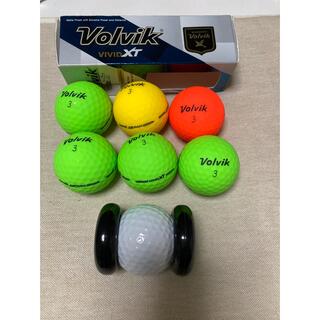 Volvik VIVID XT ゴルフボール  6個　パター練習用ボール(ボール)