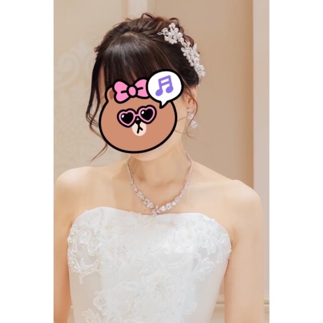 ANNAN WEDDING イヤリング　ネックレスセット 4