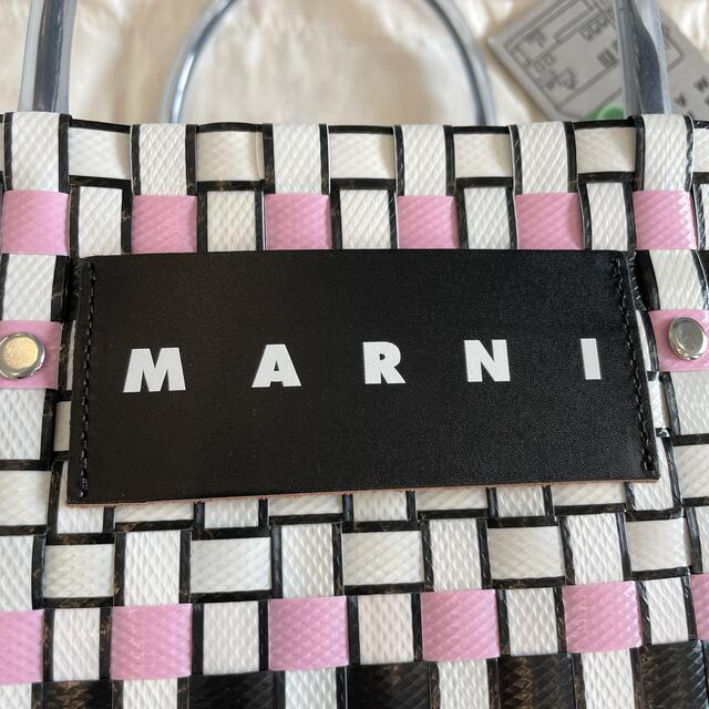 Marni(マルニ)のMARNI FLOWER CAFE マルニフラワーカフェ　ピクニックバッグ　ミニ レディースのバッグ(かごバッグ/ストローバッグ)の商品写真