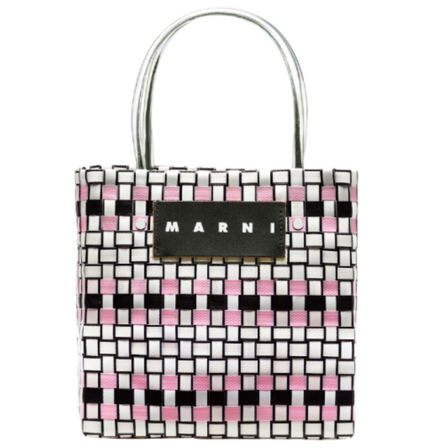 Marni(マルニ)のMARNI FLOWER CAFE マルニフラワーカフェ　ピクニックバッグ　ミニ レディースのバッグ(かごバッグ/ストローバッグ)の商品写真