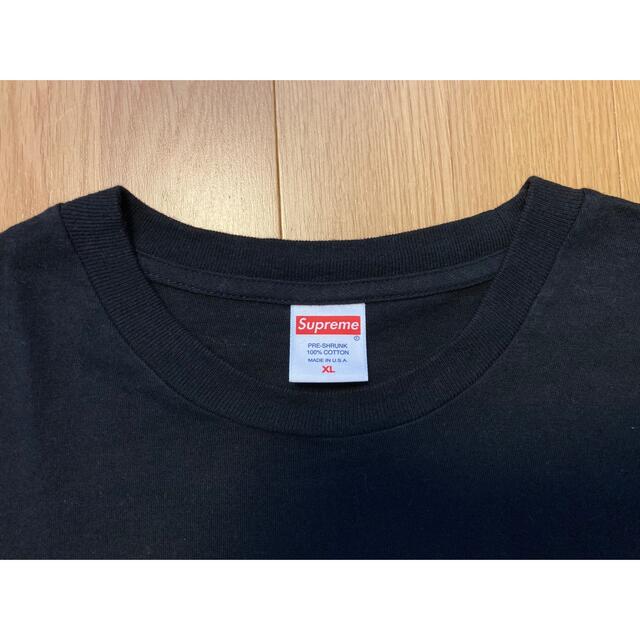 XL supreme bandana box logo tee Black