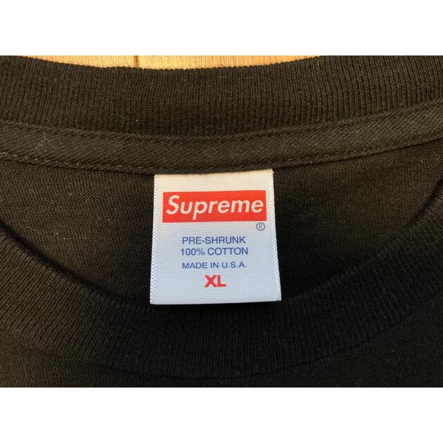 Supreme(シュプリーム)のXL supreme bandana box logo tee Black メンズのトップス(Tシャツ/カットソー(半袖/袖なし))の商品写真