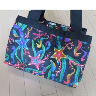 レスポートサック(LeSportsac)の【未使用】レスポートサック　トートバッグ　モリー　シースケープ(トートバッグ)