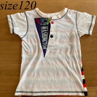 ジャンクストアー(JUNK STORE)のJUNK STORE サイズ120 半袖　Tシャツ　ボーダー(Tシャツ/カットソー)