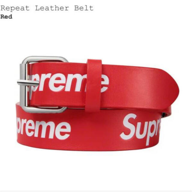 Supreme(シュプリーム)のSupreme Repeat Leather Belt S/M メンズのファッション小物(ベルト)の商品写真